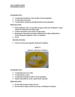 Recetas de Papillas para Adultos Mayores | PDF | Alimentos | Cocina