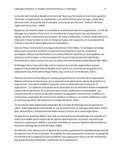 Liderazgo visionario: La imagen mental del futuro y el liderazgo                                                    6 
La fun