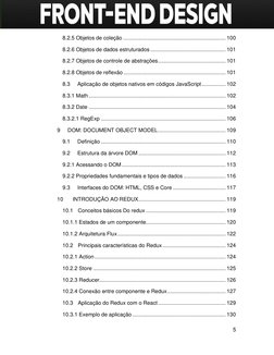 5 
 
8.2.5 Objetos de coleção .................................................................... 100 
8.2.6 Objetos de d