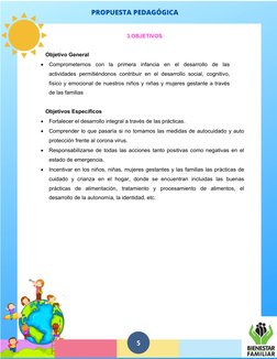 Propuesta Pedagógica para Primera Infancia | PDF | Educación de la ...