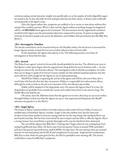 continues eating normal amounts, weight very quickly piles on as the surplus of newly digestible sugars
are stored as fat. In
