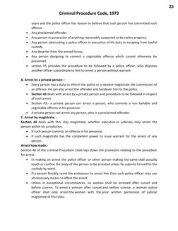 Criminal Procedure Code, 1973 
 
years and the police officer has reason to believe that such person has committed such 
offe