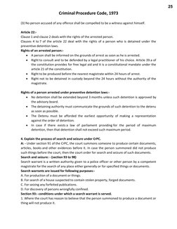 Criminal Procedure Code, 1973 
 
(3) No person accused of any offence shall be compelled to be a witness against himself.