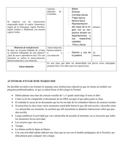 Formato de Plan de Clase Primaria | PDF | Colombia | Aprendizaje