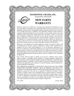 Catálogo Manitowoc 3900 | PDF | Crane (Machine) | Machines