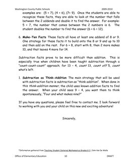 Washington County Public Schools                                                                                            2