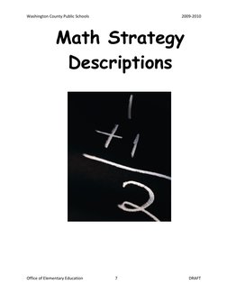 Washington County Public Schools                                                                                            2