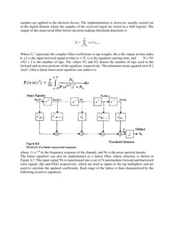 Equalization Techniques in Digital Communication | PDF | Signal To ...