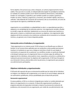 forma objetiva. Esto provoca que, antes o después, se vuelvan progresivamente menos 
viables. Para que esto no suceda, es ind