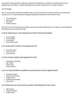Así que pon mucha atención y realiza las anotaciones pertinentes, es siempre una buena idea tener una 
pequeña guía de fonéti