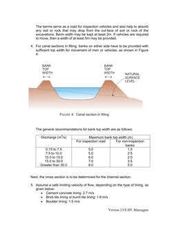 Irrigation Canal Design Principles | PDF | Stress (Mechanics) | Masonry
