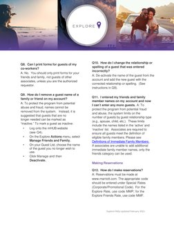 Marriott Explore Rate Guidelines | PDF | Franchising | Identity Document
