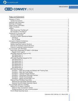 7
Table of Contents
Publication ERSC-1500 Rev 5.0 – March 2016
TABLE OF CONTENTS
Glossary of Terms...................