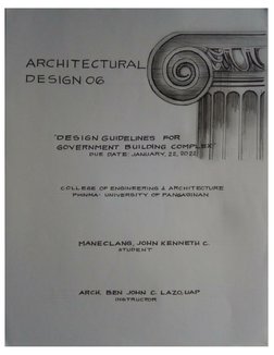 Government Building Pdf City Government Complex Design Guidelines | PDF | Composition (Visual ...