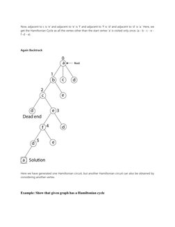 Hamiltonian Circuit via Backtracking | PDF | Vertex (Graph Theory ...