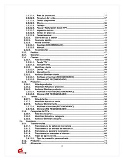 3 
 
2.3.2.2.1. 
Área de productos ........................................................................................ 3