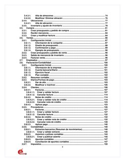 4 
 
2.4.3.1. 
Alta de almacenes ...........................................................................................