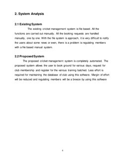 Cricket Management System Overview | PDF | Software Testing | Html
