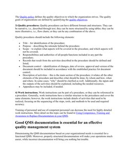 QMS Documentation Hierarchy Explained | PDF | Quality Management System ...