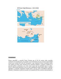 Conclusiones:
Hemos  aprendido  y  conocido  Pastor.  Rostran  que  al  fin  de  cuentas  todos  acuerdan
continuar con la pr