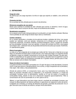 2. DEFINICIONES 
 
Carga de Leña:  
Se estima que una carga equivale a la leña en rajas que soporta un caballo u otro animal