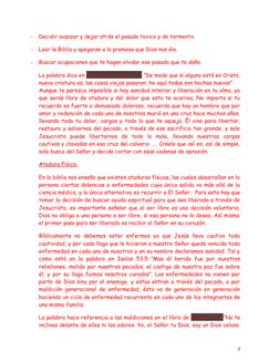 -     - Decidir avanzar y dejar atrás el pasado toxico y de tormento.
-      -Leer la Biblia y apegarse a la promesa que Dios