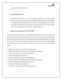 Wastewater Treatment Plant Proposal | PDF | Sewage Treatment | Water ...
