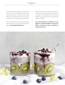 Actualmente hay tanta información y tantos cambios 
“por hacer” para vivir “saludable” que sentimos que 
vamos detrás del tre