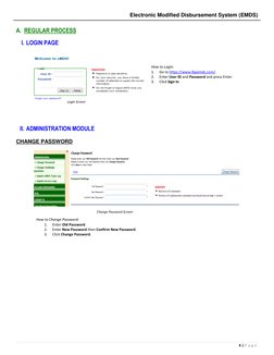 EMDS User Manual for Agency Makers | PDF | Password | Login
