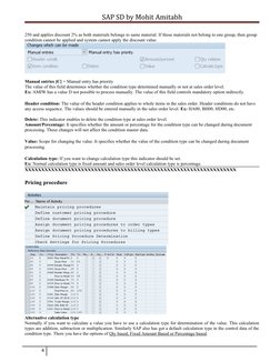 SAP SD by Mohit Amitabh
250 and applies discount 2% as both materials belongs to same material. If those materials not belong