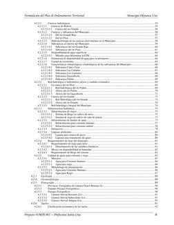 Formulación del Plan de Ordenamiento Territorial                                                         Municipio Okinawa Un