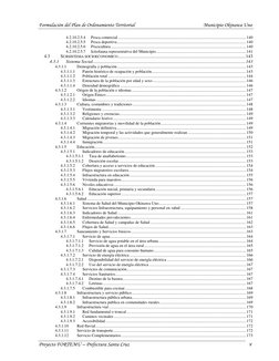 Formulación del Plan de Ordenamiento Territorial                                                         Municipio Okinawa Un