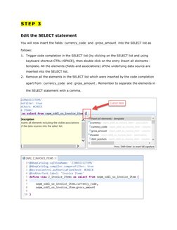 Create ABAP CDS View in Eclipse | PDF | Parameter (Computer Programming ...
