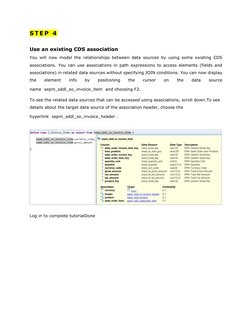 Create ABAP CDS View in Eclipse | PDF | Parameter (Computer Programming ...