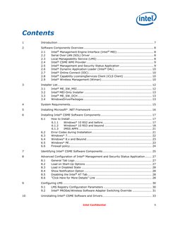Intel Confidential 
5 
 
Contents 
1 
Introduction ................................................................