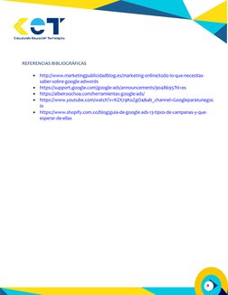 REFERENCIAS BIBLIOGRÁFICAS 
 
• http://www.marketingpublicidadblog.es/marketing-online/todo-