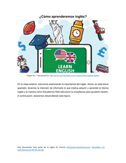 Este documento hace parte de la Inglés A1 licencia Attribution-NonCommercial- ShareAlike 4.0 
International (CC BY-NC-SA 4.0)