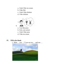 Final Test for Everybody Up 1 | PDF | Language Arts & Discipline
