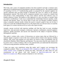 Introduction 
 
This book, and a series of companion products, has been created to provide a common sense 
approach for troub