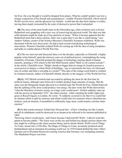 Set Free. He even thought it would be dropped from planes. What he couldn't predict was how a 
strange conjunction of his fri