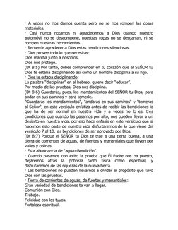 · A veces no nos damos cuenta pero no se nos rompen las cosas
materiales. 
·  Casi  nunca  notamos  ni  agradecemos  a  Dios