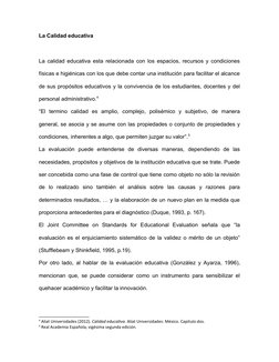 Análisis de Calidad Educativa en Escuelas | PDF | Método de enseñanza ...