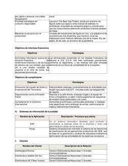 per cápita y alcanzar una visible 
recuperación 
canal. 
Prioridad estratégica de 
consumo responsable 
Lanzaron The Beer Cap