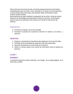PA
GE    
\* 
ME
Dentro del aula como fuera de ella, el docente proporcionará las herramientas 
necesarias para que los n