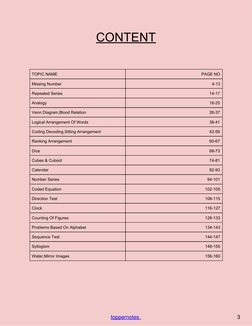 SSC CGL Reasoning Handwritten Notes | PDF