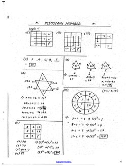 SSC CGL Reasoning Handwritten Notes | PDF