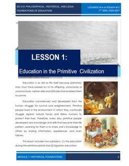 Historical Foundations of Primitive Education | PDF | Sparta | Vedas