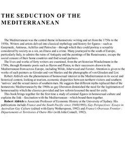 The Seduction of The Mediterranean - Nodrm | PDF | Lesbian ...