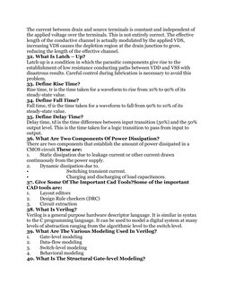 The current between drain and source terminals is constant and independent of 
the applied voltage over the terminals. This i
