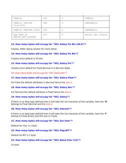 ├───────────────────────┼──────────────┼──────────────────┼────────────────────┤
│ CHAR(n)               │ 452          │ n